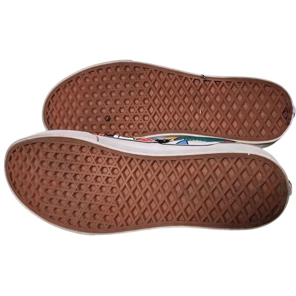 VANS Disney Low Top Sneakers Size M8.5 W10 Mickey Mouse Donald Duck Pluto - Picture 5 of 7